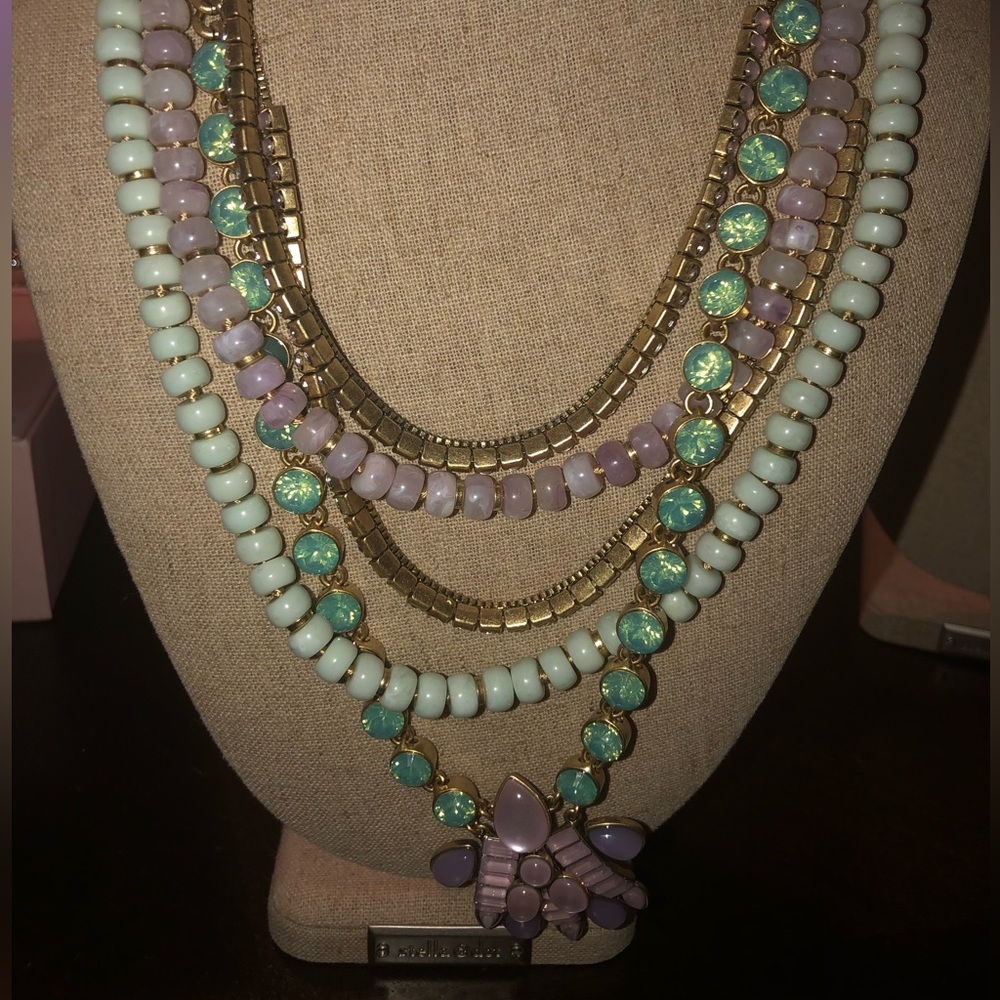 Stella & Dot Modern Bohemian Statement Necklace